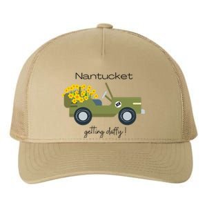 Daffodils Upon Daffodils Nantucket Getting D.Affy Ack Gift Funny Yupoong Adult 5-Panel Trucker Hat