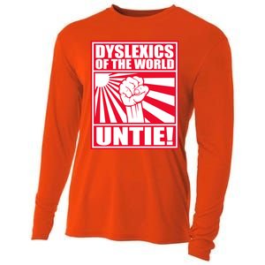 Dyslexics Untie! Cooling Performance Long Sleeve Crew