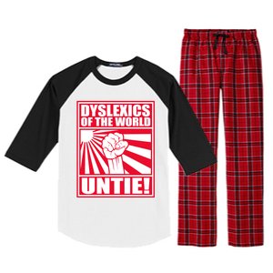 Dyslexics Untie! Raglan Sleeve Pajama Set