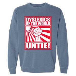 Dyslexics Untie! Garment-Dyed Sweatshirt