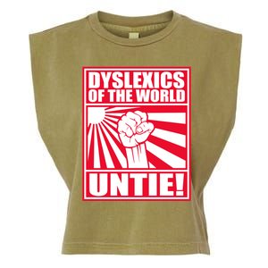 Dyslexics Untie! Garment-Dyed Women's Muscle Tee