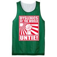 Dyslexics Untie! Mesh Reversible Basketball Jersey Tank