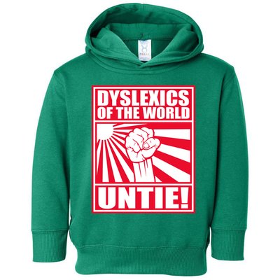 Dyslexics Untie! Toddler Hoodie