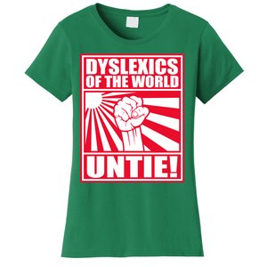 Dyslexics Untie! Women's T-Shirt