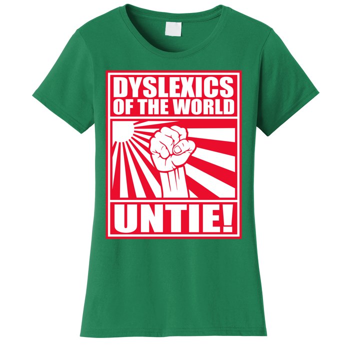 Dyslexics Untie! Women's T-Shirt