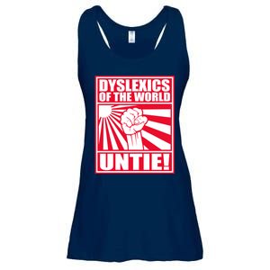 Dyslexics Untie! Ladies Essential Flowy Tank