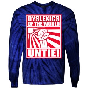 Dyslexics Untie! Tie-Dye Long Sleeve Shirt