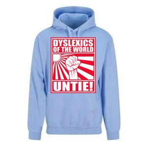 Dyslexics Untie! Unisex Surf Hoodie