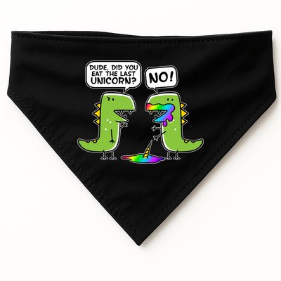 Dude Did You Eat The Last Unicorn? USA-Made Doggie Bandana