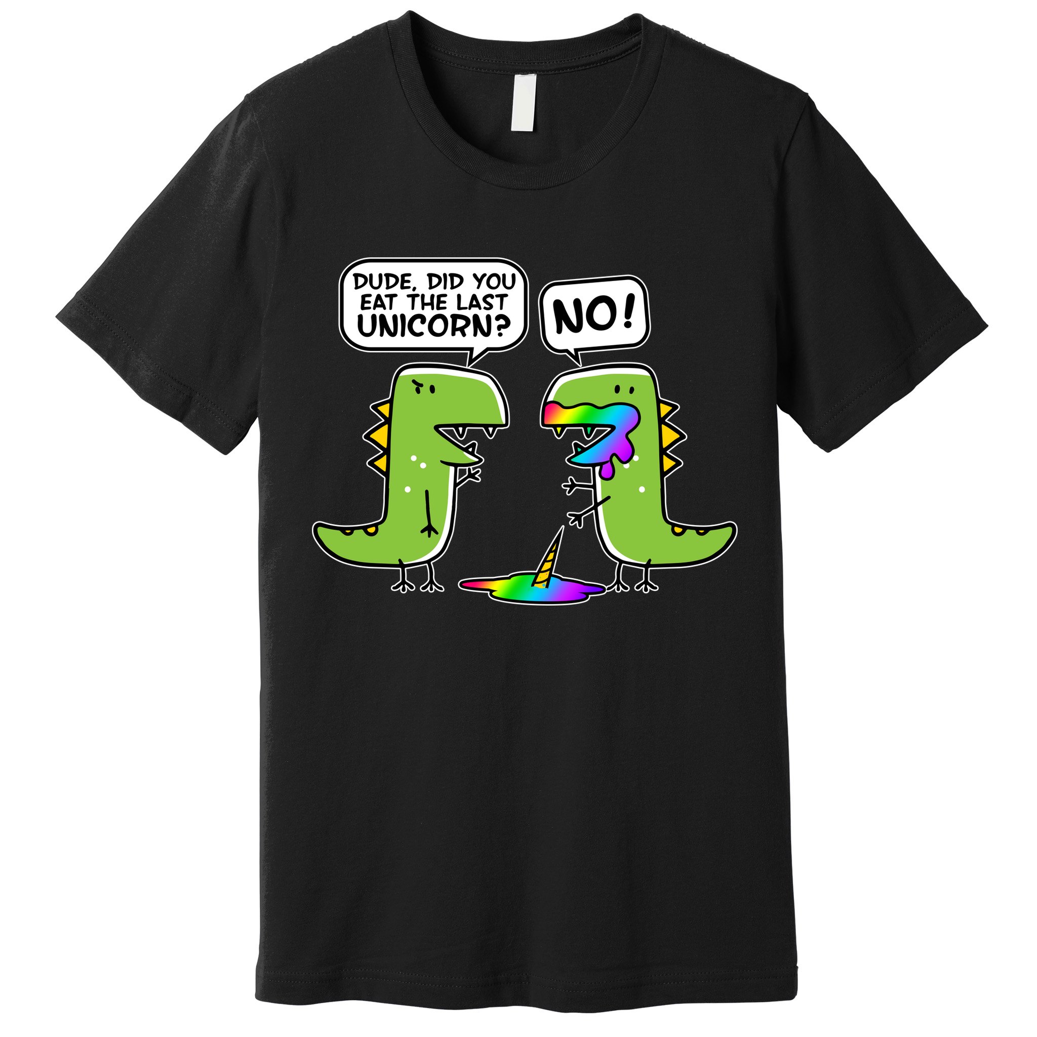 Dude Did You Eat The Last Unicorn? Premium T-Shirt