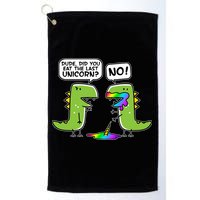Dude Did You Eat The Last Unicorn? Golf Towel