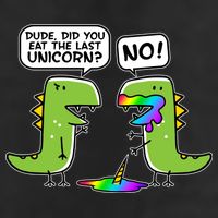 Dude Did You Eat The Last Unicorn? Golf Towel