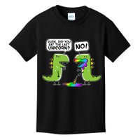 Dude Did You Eat The Last Unicorn? Kids T-Shirt