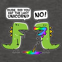 Dude Did You Eat The Last Unicorn? Vector Backpack