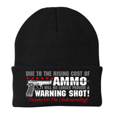 Due To Rising Cost Ammunition No Provide Warning Shot Beanie