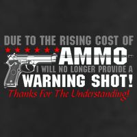 Due To Rising Cost Ammunition No Provide Warning Shot Microfiber Hand Towel