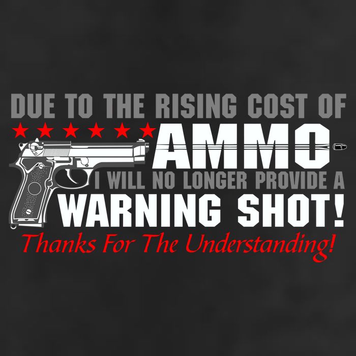 Due To Rising Cost Ammunition No Provide Warning Shot Microfiber Hand Towel