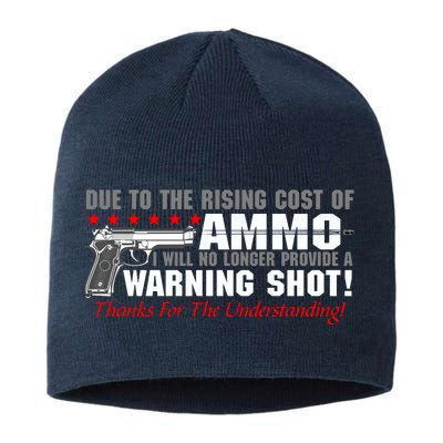 Due To Rising Cost Ammunition No Provide Warning Shot Sustainable Beanie