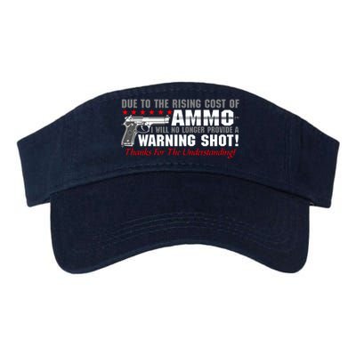 Due To Rising Cost Ammunition No Provide Warning Shot Valucap Bio-Washed Visor