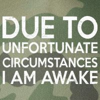 Due To Unfortunate Circumstances I Am Awake Legacy Tie Dye Trucker Hat