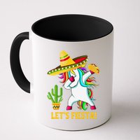 Dabbing Unicorn Funny Cinco De Mayo LetS Fiesta Mug