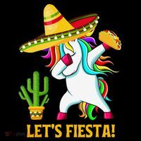 Dabbing Unicorn Funny Cinco De Mayo LetS Fiesta Mug