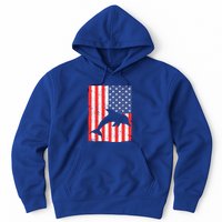 Dolphin Us Flag Independence Day Meaningful Gift Hoodie