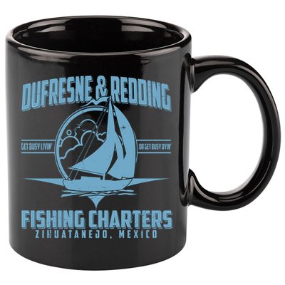 Dufresne And Redding Fishing Charters Zihuatanejo Mexico 11oz C Handle Ceramic Mug