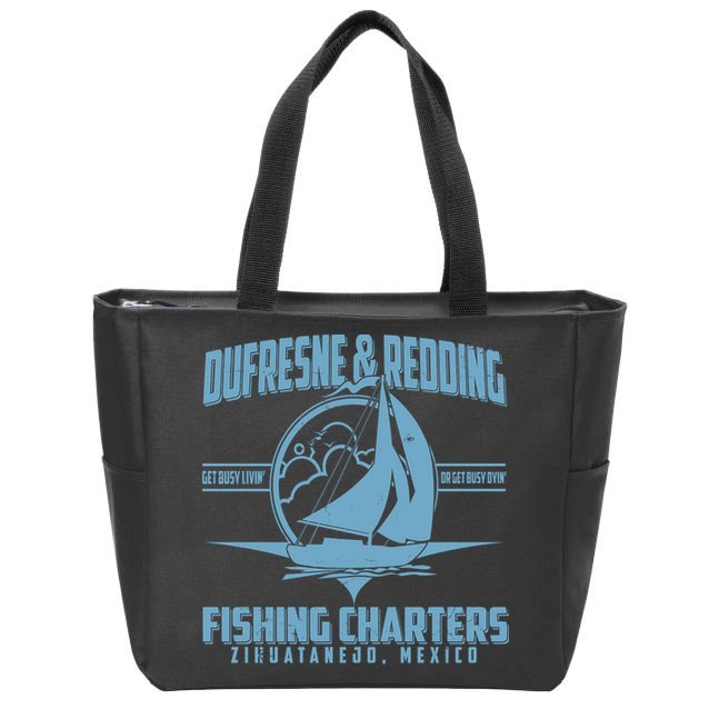 Dufresne And Redding Fishing Charters Zihuatanejo Mexico Zip Tote Bag