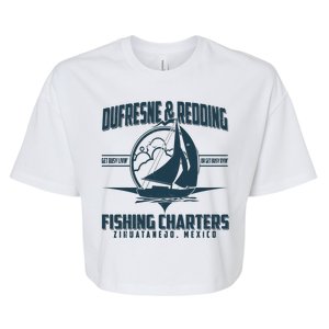 Dufresne And Redding Fishing Charters Zihuatanejo Mexico Bella+Canvas Jersey Crop Tee