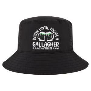 Drink Until Gallagher Cool Funny St Patricks Day Cool Comfort Performance Bucket Hat