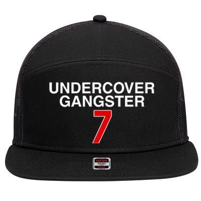 DansbyS Undercover Gangster 7 Panel Mesh Trucker Snapback Hat