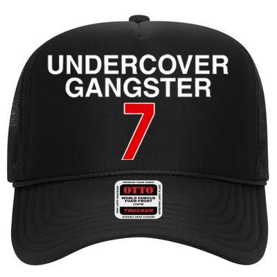 DansbyS Undercover Gangster High Crown Mesh Back Trucker Hat