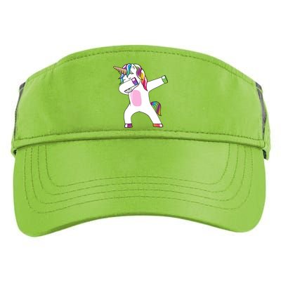 Dabbing Unicorn Gift Dab Dance Great Gift Rainbow Unicorn Gift Adult Drive Performance Visor