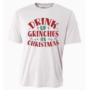 Drink Up Grinches Its Christmas Cooling Performance Crew T-Shirt