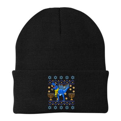 Dinosaur Ugly Hanukkah Sweater Orah Chanukah Gift Beanie
