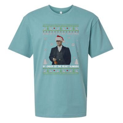 Drink Up Its Fuckin Christmas By Order Ugly Merry Fookin Christmas Sueded Cloud Jersey T-Shirt