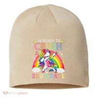 Dabbing Unicorn Im Ready To Crush 3rd Grade Back To School Sustainable Beanie
