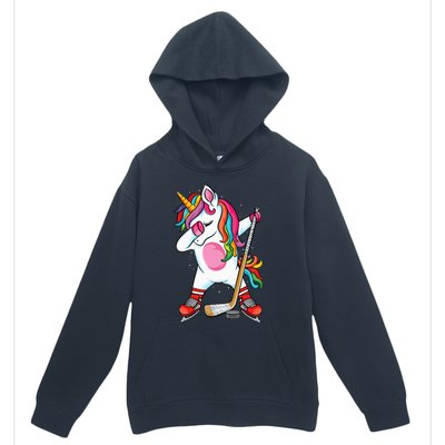 Dabbing Unicorn Ice Hockey funny ice Hockey Urban Pullover Hoodie