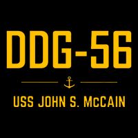 Ddg56 Uss John S. Mccain Cooling Performance Crew T-Shirt