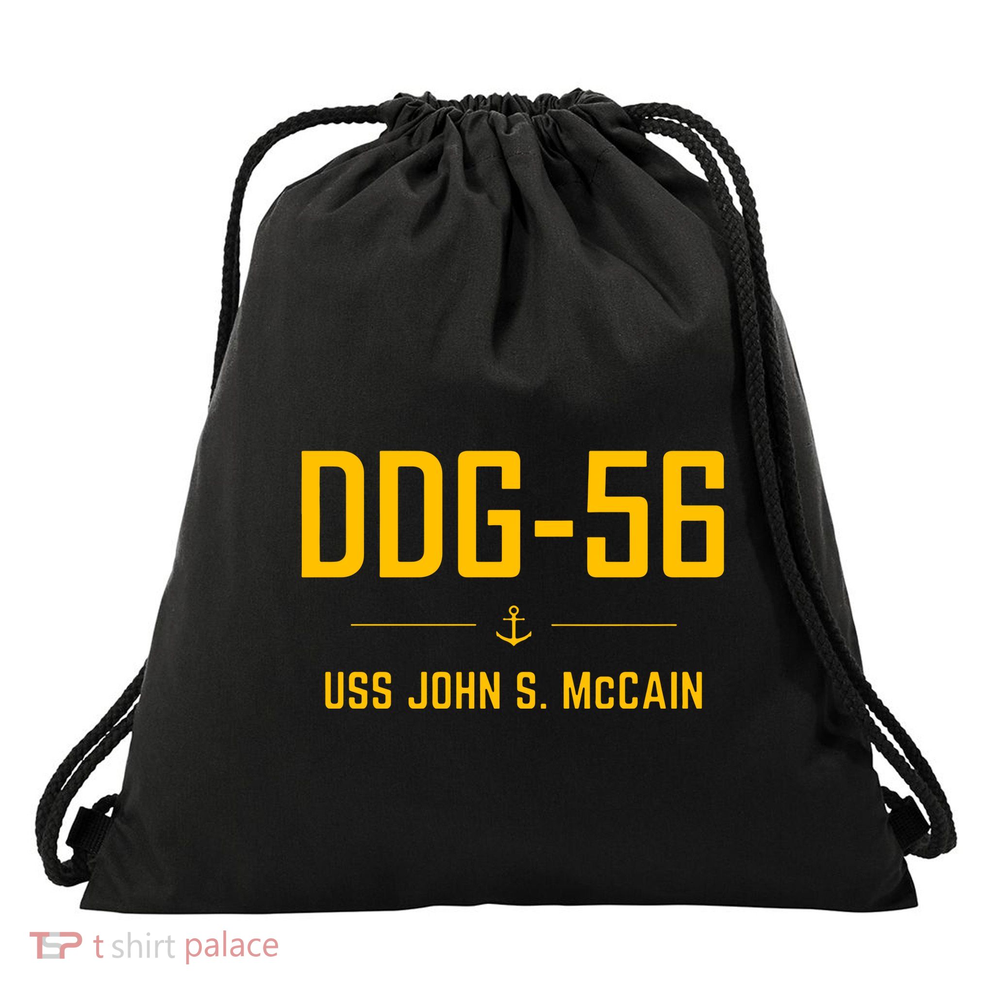 Ddg56 Uss John S. Mccain Drawstring Bag