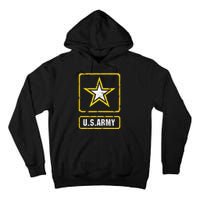 Distressed U.S.Army Logo Vintage US Military Tall Hoodie