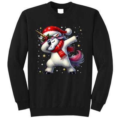 Dabbing Unicorn Magical Christmas Sweatshirt