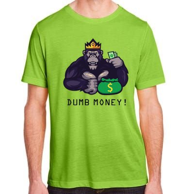 Dumb Money Ape Adult ChromaSoft Performance T-Shirt