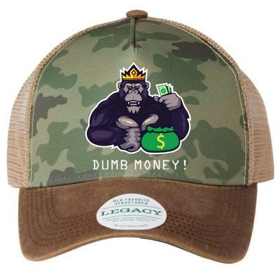 Dumb Money Ape Legacy Tie Dye Trucker Hat