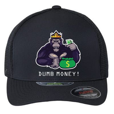 Dumb Money Ape Flexfit Unipanel Trucker Cap