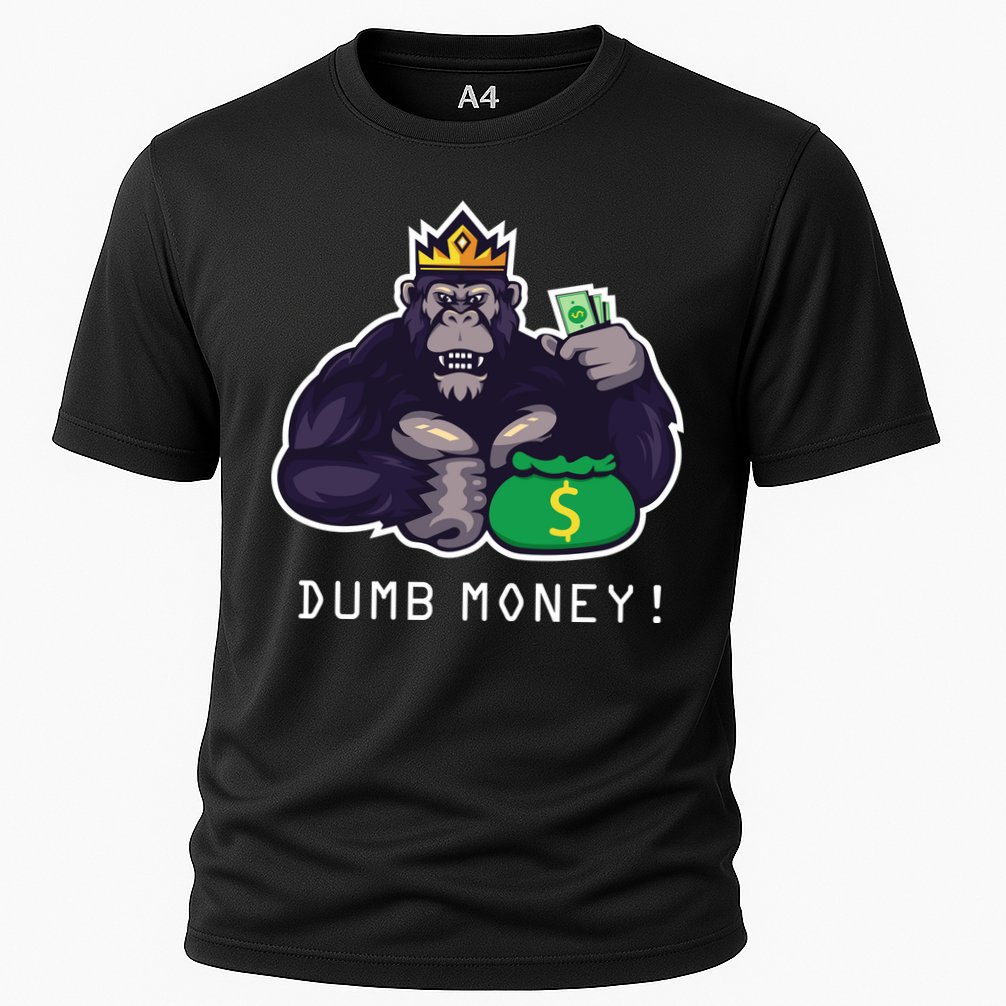 Dumb Money Ape Cooling Performance Crew T-Shirt