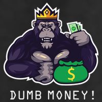Dumb Money Ape Adult Drive Performance Visor