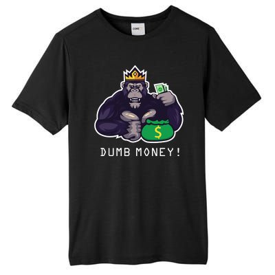 Dumb Money Ape Tall Fusion ChromaSoft Performance T-Shirt