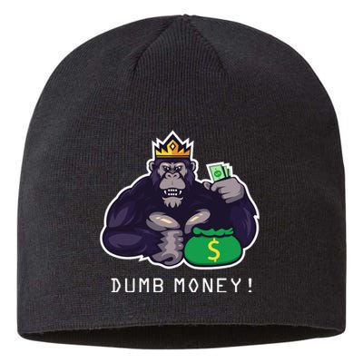 Dumb Money Ape Sustainable Beanie